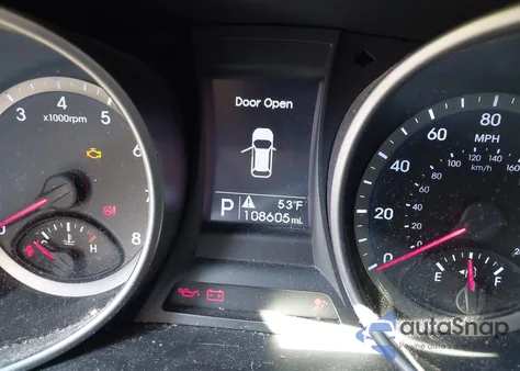 2013 Hyundai Santa Fe Sport z USA, uszkodzony, nr VIN 5XYZTDLB4DG061953